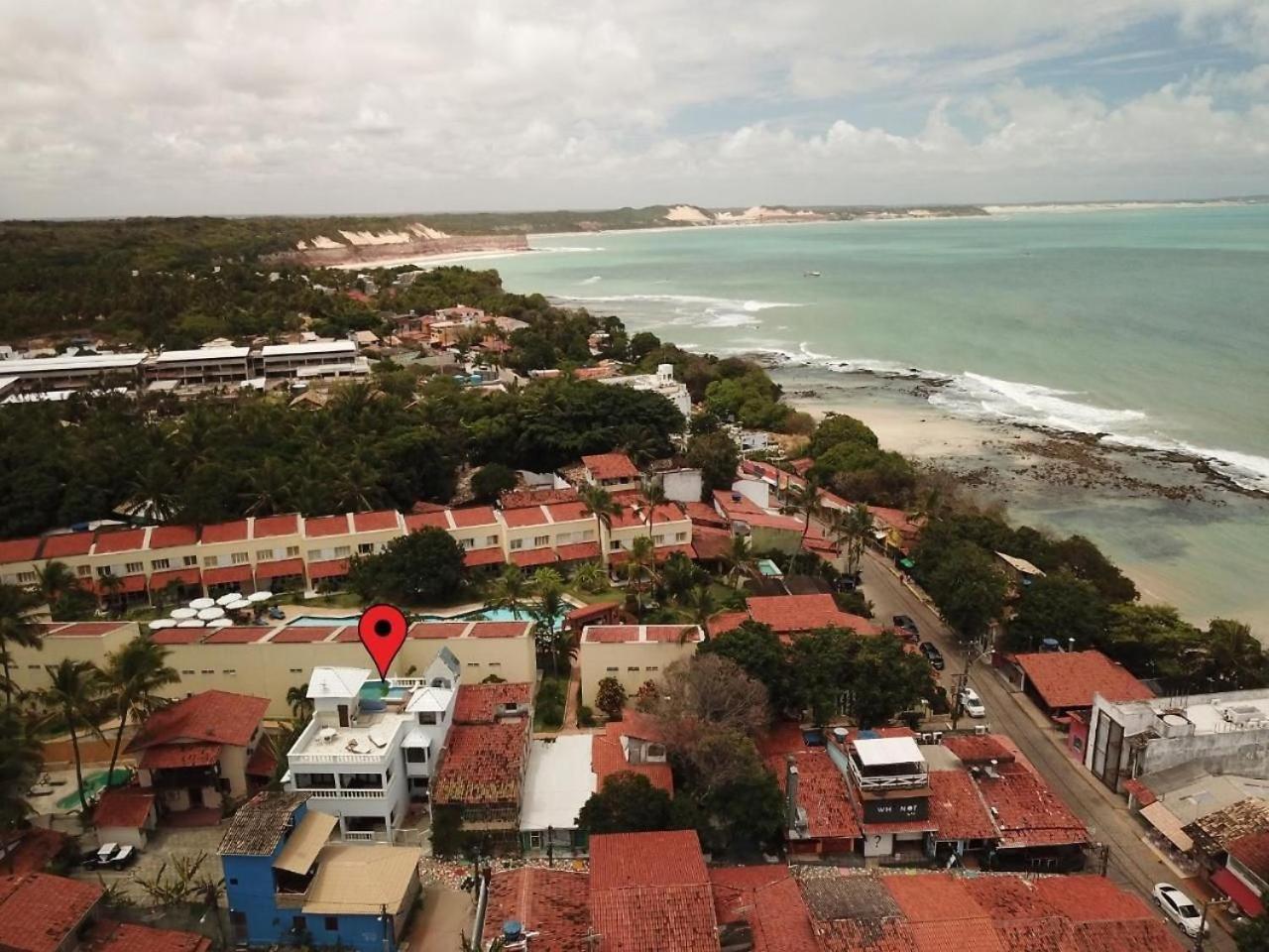 Willa Castelo Do Ceu, Casa No Centro De Pipa Vista Mar Praia de Pipa Zewnętrze zdjęcie